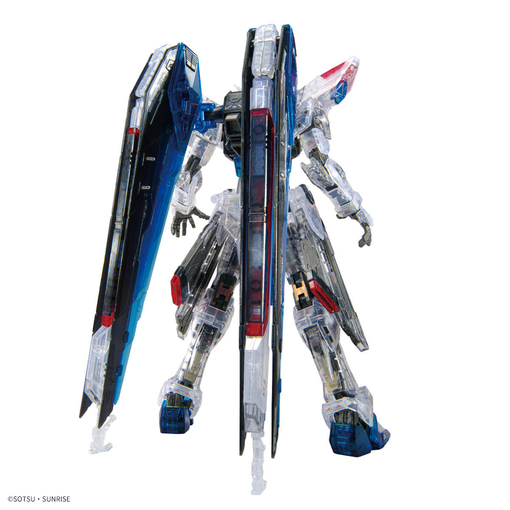Bandai RG 1/144 Freedom Gundam Ver.GCP Clear Color Gundam Base Limited