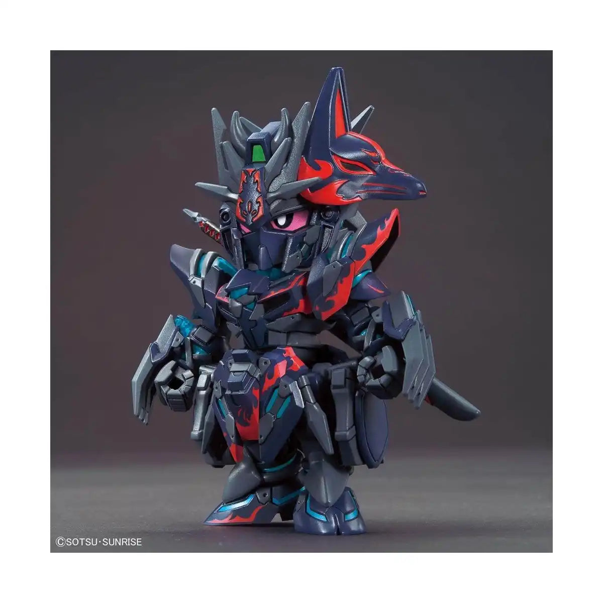 Bandai SD Gundam World Heroes Super Deformed Sasuke Delta Model Kit Figure