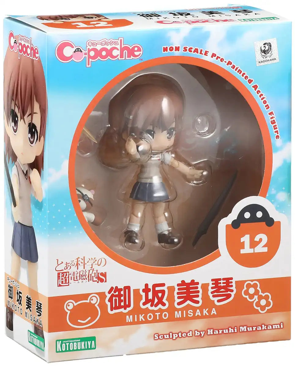 KOTOBUKIYA Ad013 Cu-Poche To Aru Kagaku No Railgun S Misaka Mikoto Figure 183173