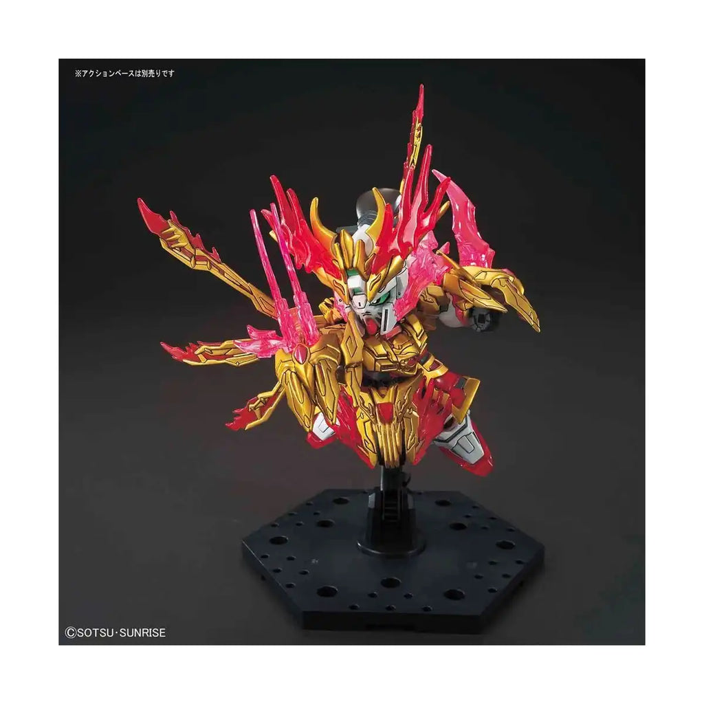 Bandai SD Gundam Sangoku Souketsuden Super Deformed Yan Huang Zhang Fei God Model Kit Figure