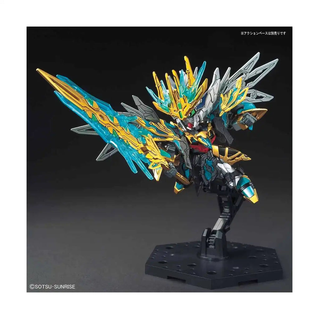 Bandai SD Gundam Sangoku Souketsuden Super Deformed Tian Ba Cao Cao Wing Model Kit Figure