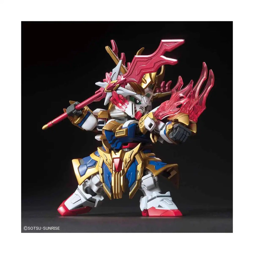 Bandai SD Gundam Sangoku Souketsuden Super Deformed Zhang Fei God Model Kit Figure