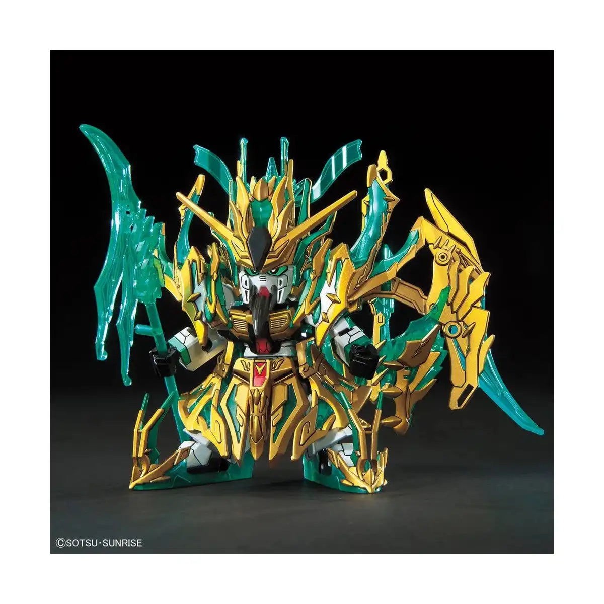 Bandai SD Gundam Sangoku Souketsuden Super Deformed Wu Sheng Guan Yu Ν Model Kit Figure