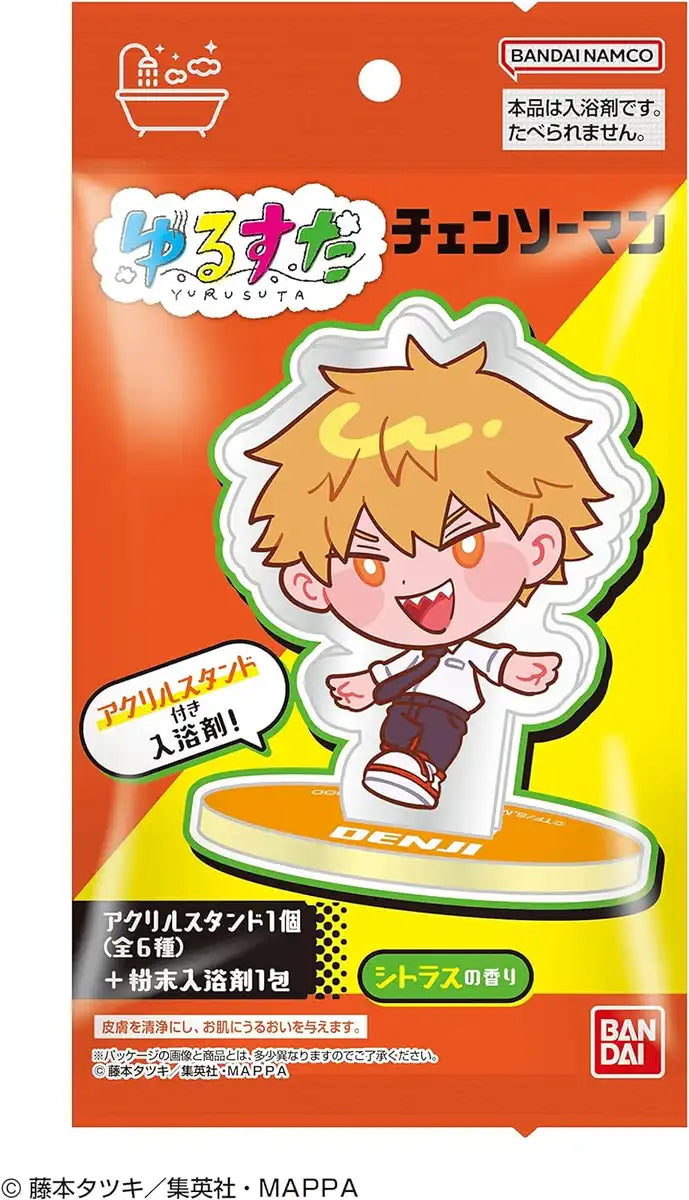 BANDAI Life Yurusta Acrylic Stand Collection Chainsaw Man 1Pcs