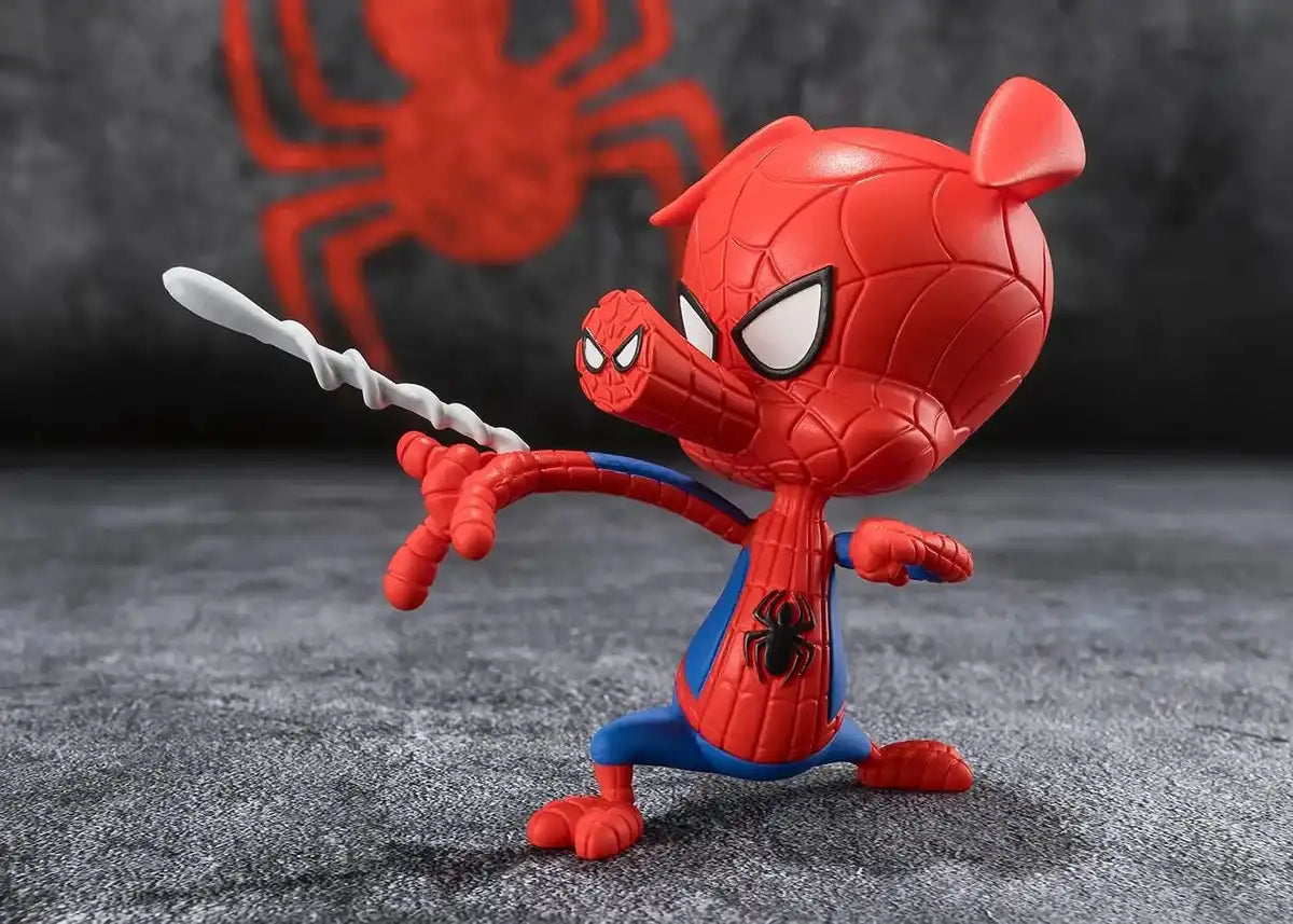 Tamashii Nations Spider-Man Across the Spider-Verse Noir & Ham Figures