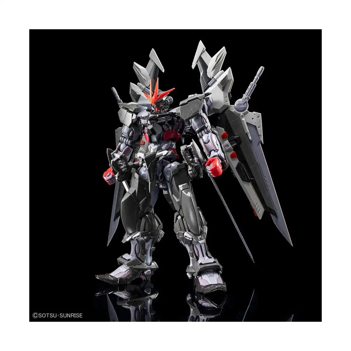 Bandai Hiresolution Model 1/100 Mobile Suit Seed Astray B Astray Noir Model Kit Figure