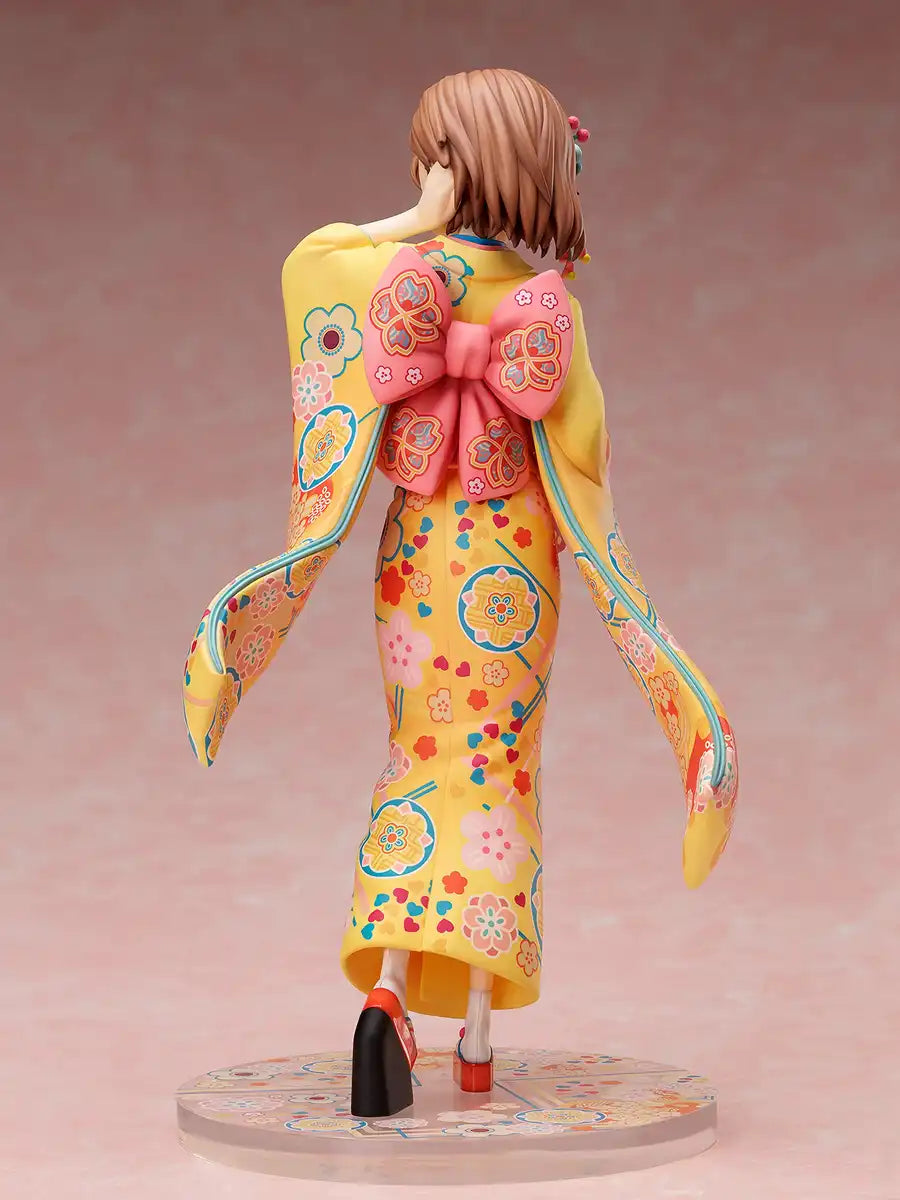 Furyu To Aru Kagaku No Railgun T Misaka Mikoto Furisode 1/7 Scale Pvc Pre-Painted Complete Figure Amu-Fnx259