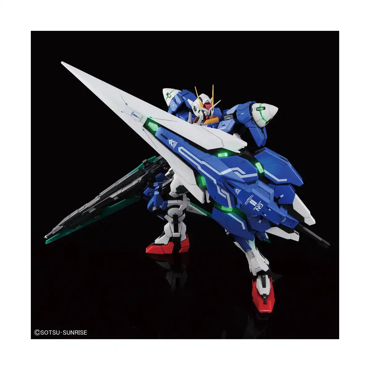 Bandai PG Mobile Suit Gundam 00 Perfect Grade 00 Seven Sword/G Model Kit Figure