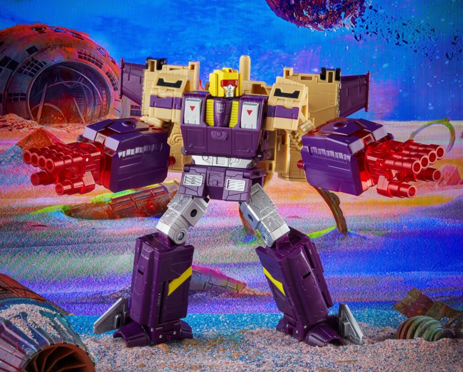 Transformers Generations Legacy Evolution Leader Class Blitzwing Action Figure