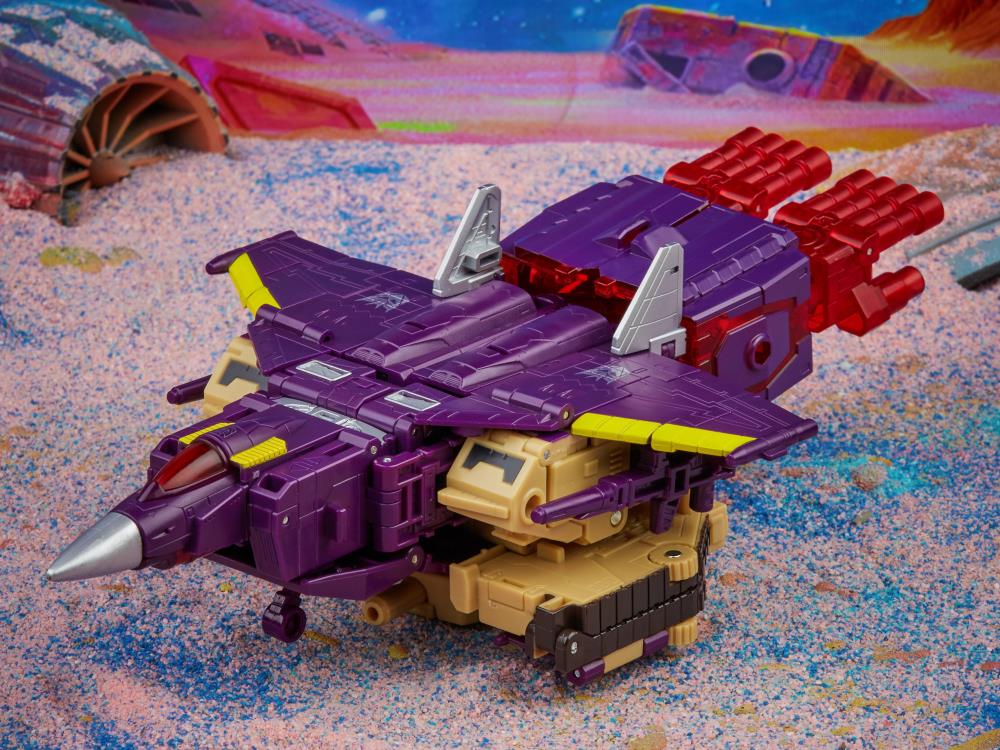 Transformers Generations Legacy Evolution Leader Class Blitzwing Action Figure
