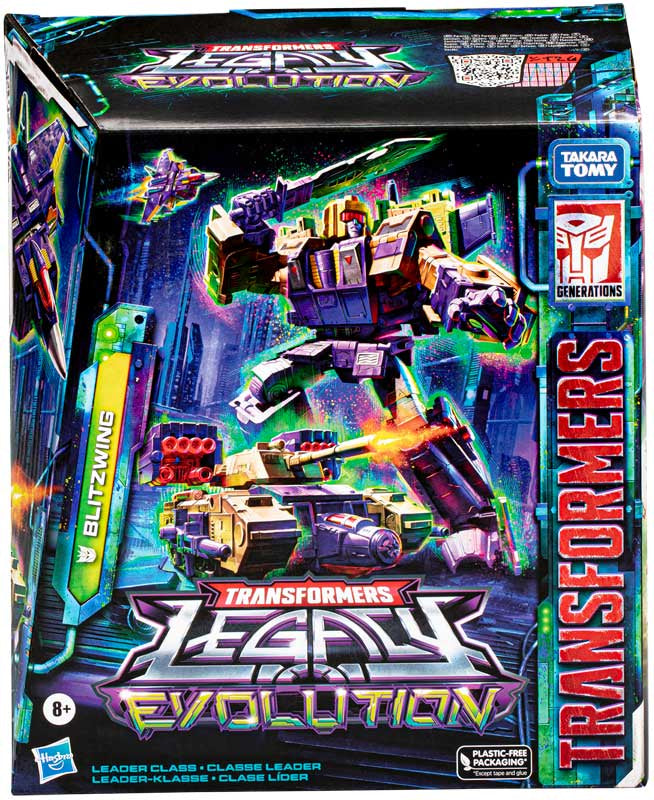 Transformers Generations Legacy Evolution Leader Class Blitzwing Action Figure