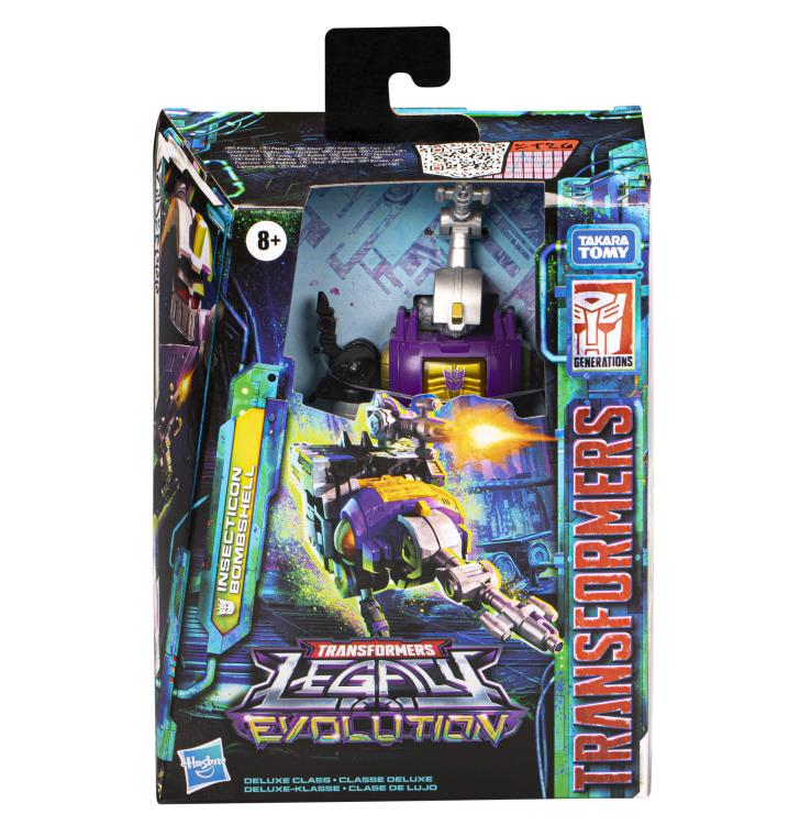 Transformers Generations Legacy Evolution Deluxe Class Insecticon Bombshell Action Figure