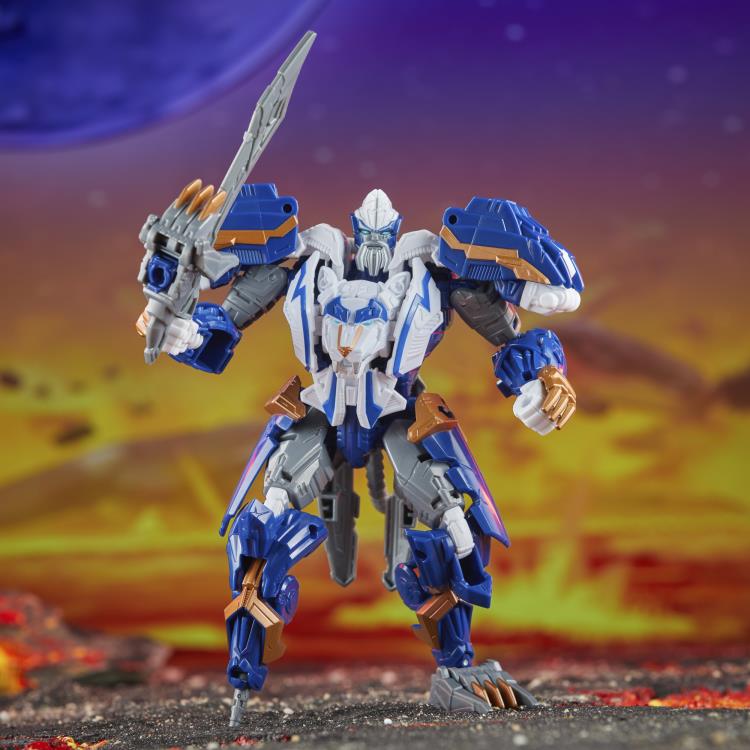 Transformers Generations Legacy United Voyager Class Prime Universe Thundertron Action Figure