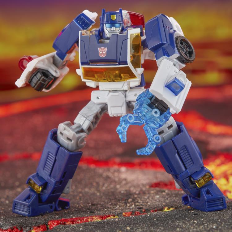 Transformers Generations Legacy United Deluxe Class Rescue Bots Universe Autobot Chase Action Figure