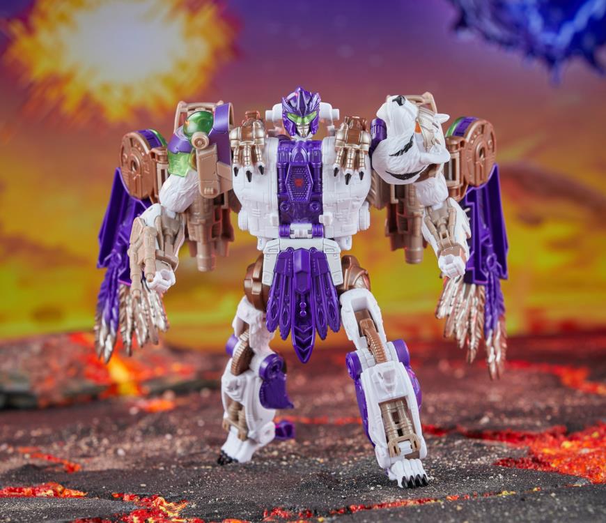 Transformers Generations Legacy United Leader Class Beast Wars Universe Tigerhawk Action Figure