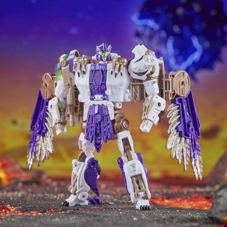 Transformers Generations Legacy United Leader Class Beast Wars Universe Tigerhawk Action Figure