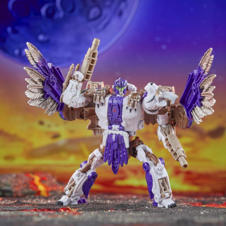 Transformers Generations Legacy United Leader Class Beast Wars Universe Tigerhawk Action Figure