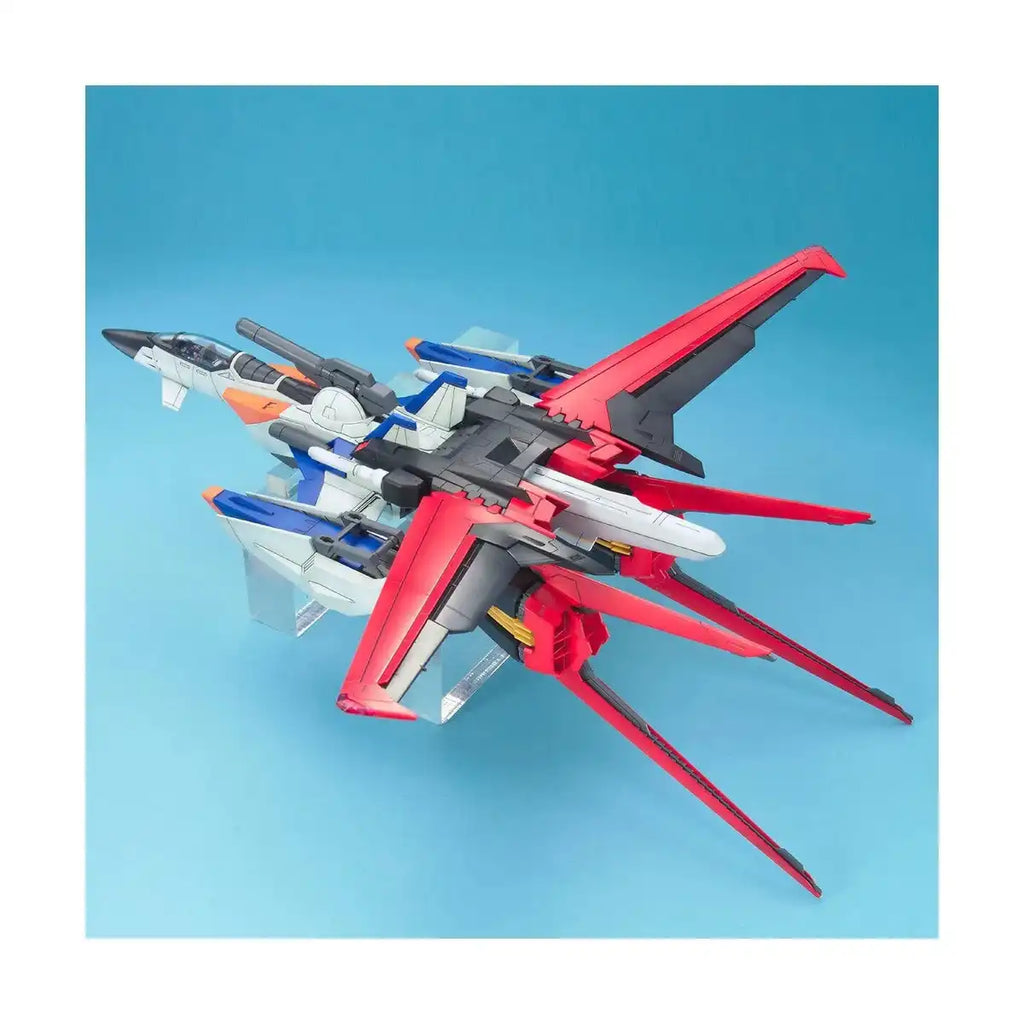 Bandai PG Mobile Suit Gundam Seed Perfect Grade Sky Grasper + Aile Striker Model Kit Figure
