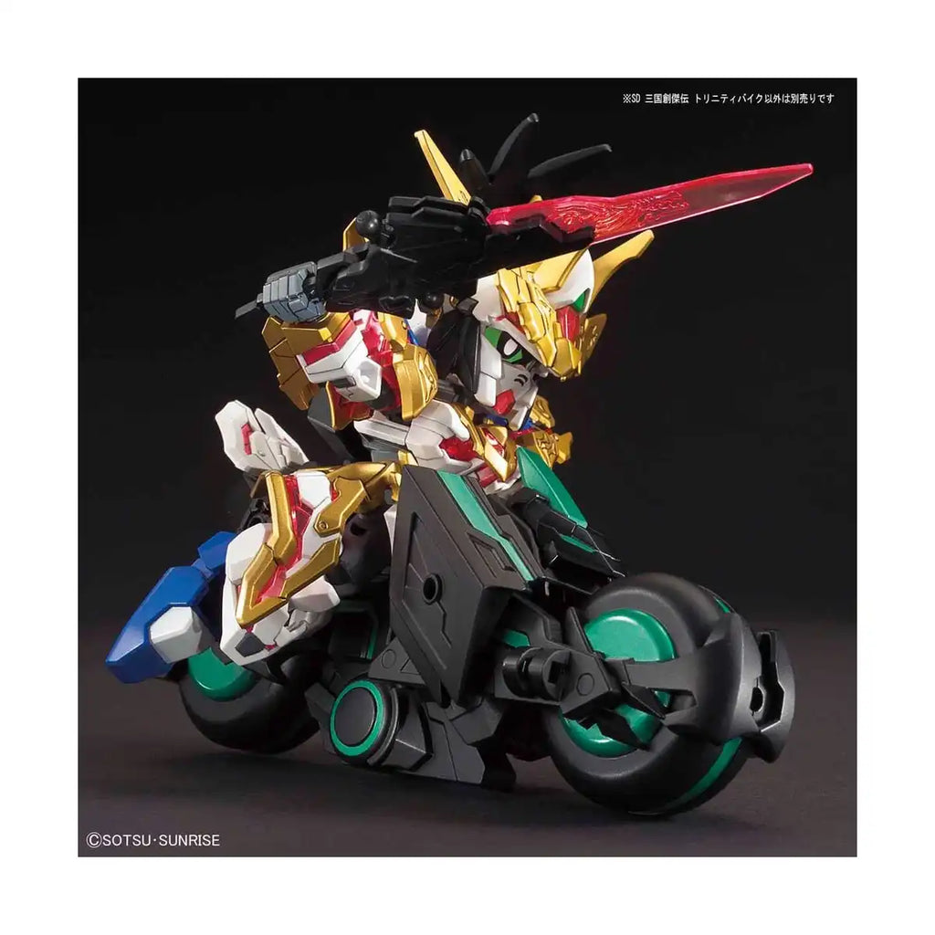 Bandai SD Gundam Sangoku Souketsuden Super Deformed Trinity Bike Model Kit Figure
