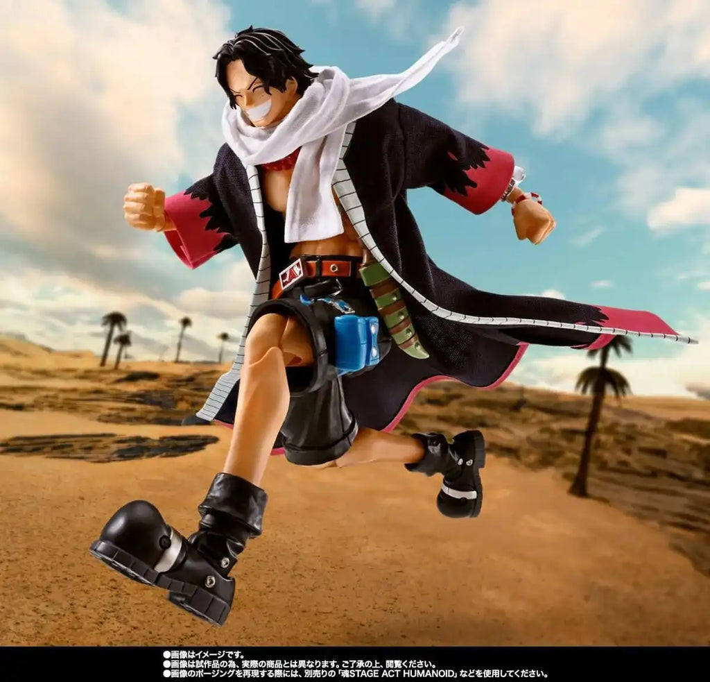 Tamashii Nations One Piece Portgas D Ace Fire Fist Action Figure