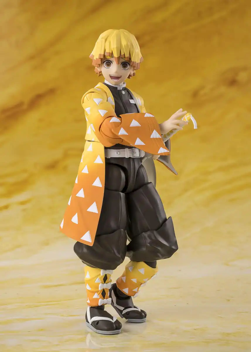 Tamashii Nations SH Figuarts Demon Slayer Zenitsu Agatsuma 140mm Movable Figure