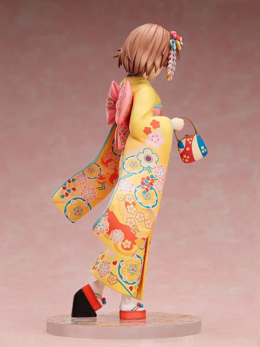 Furyu To Aru Kagaku No Railgun T Misaka Mikoto Furisode 1/7 Scale Pvc Pre-Painted Complete Figure Amu-Fnx259