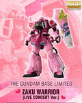 Bandai MG Mobile Suit Gundam Seed Destiny Master Grade Zaku Warrior (Live Concert Ver)(Gbase Limited) Model Kit Figure