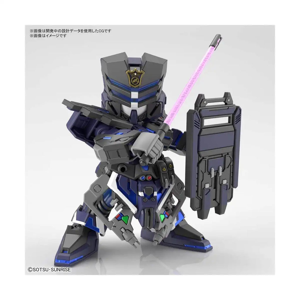 Bandai SD Gundam World Heroes Super Deformed Verde Buster Member Model Kit Figure