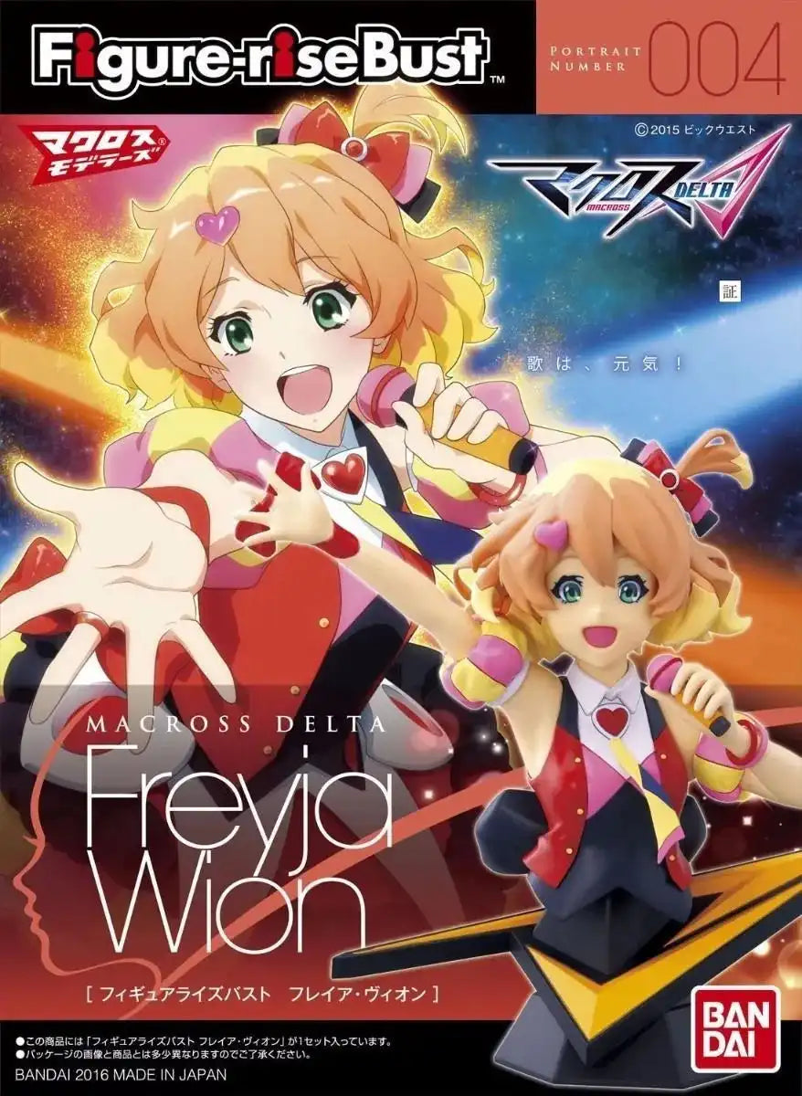 Bandai Figure-rise Bust Freyja Wion Model Kit Macross Delta
