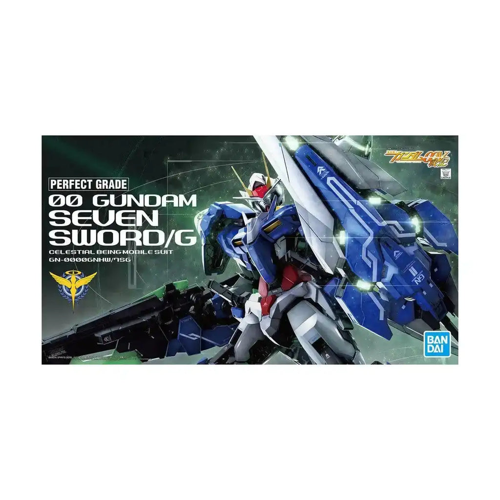 Bandai PG Mobile Suit Gundam 00 Perfect Grade 00 Seven Sword/G Model Kit Figure