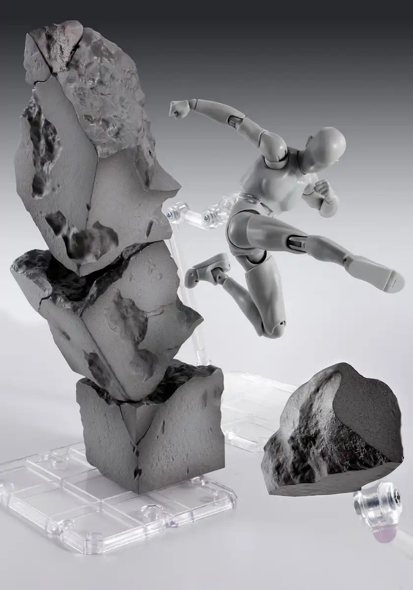 Tamashii Nations Tamashii Effect Concrete Crash 165mm ABS Painted Figure Parts