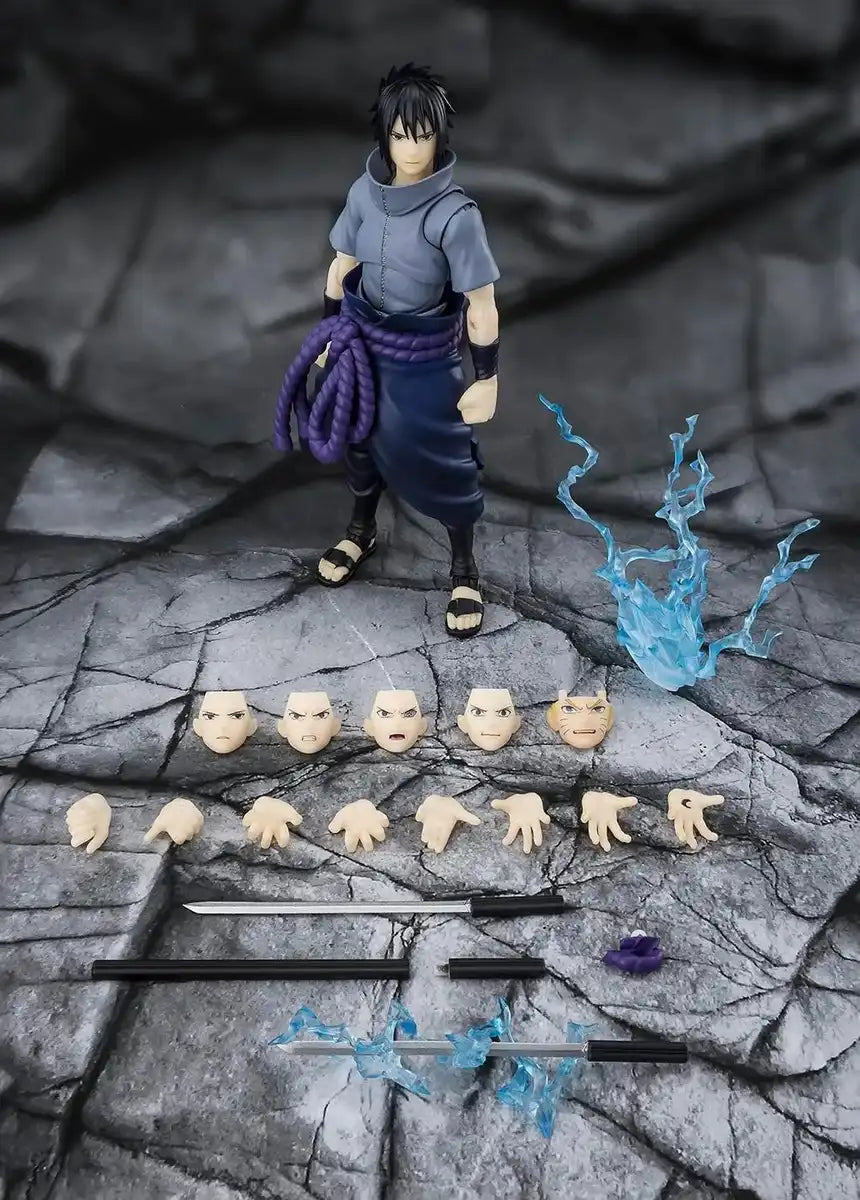 Tamashii Nations Naruto Shippuden Sasuke SH Figuarts PVC Figure