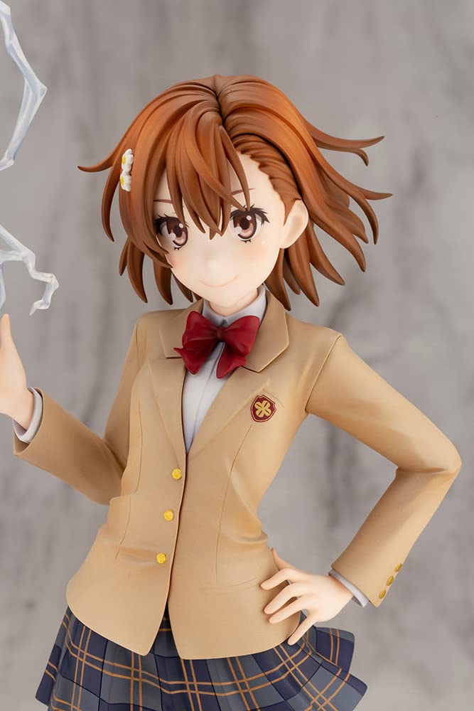 Kotobukiya Mikoto Misaka 15th Anniversary Deluxe PVC Statue from A Certain Scientific Railgun