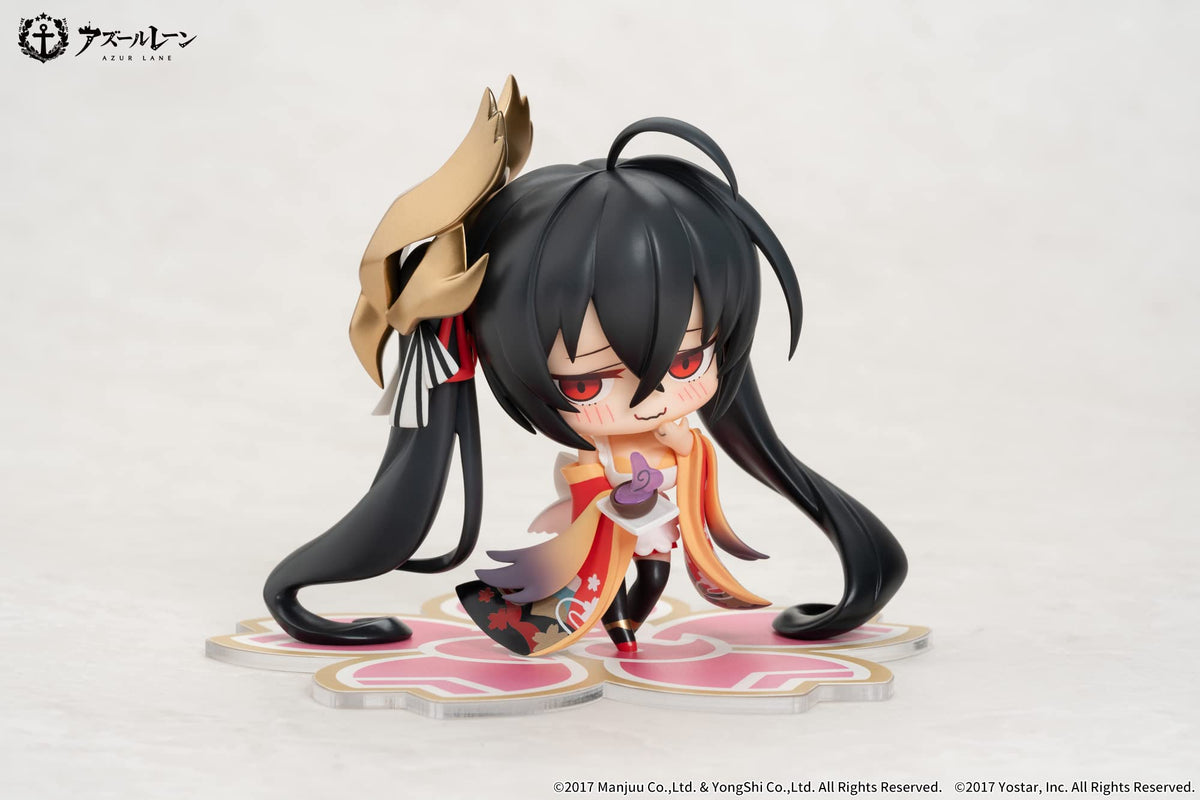 Apex Azur Lane Juus Time Chibi Figure Taiho Pvc Abs Painted Complete Figure