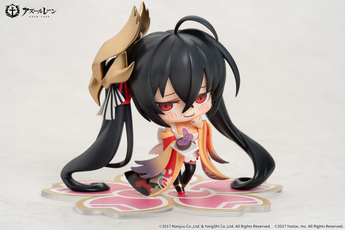 Apex Azur Lane Juus Time Chibi Figure Taiho Pvc Abs Painted Complete Figure