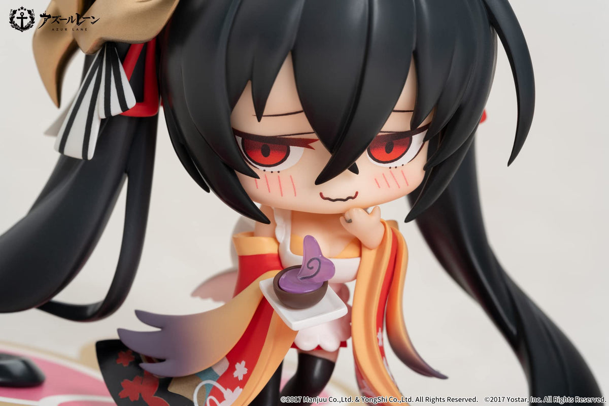 Apex Azur Lane Juus Time Chibi Figure Taiho Pvc Abs Painted Complete Figure