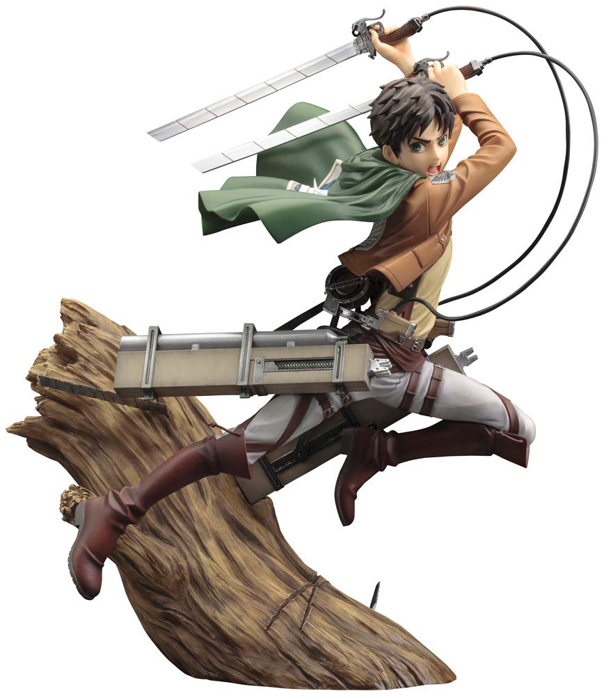 Kotobukiya Attack On Titan Artfx J Eren Jaeger 1/8 Scale PVC Complete Figure