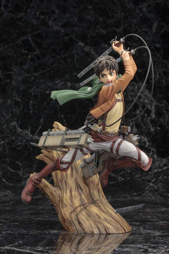 Kotobukiya Attack On Titan Artfx J Eren Jaeger 1/8 Scale PVC Complete Figure