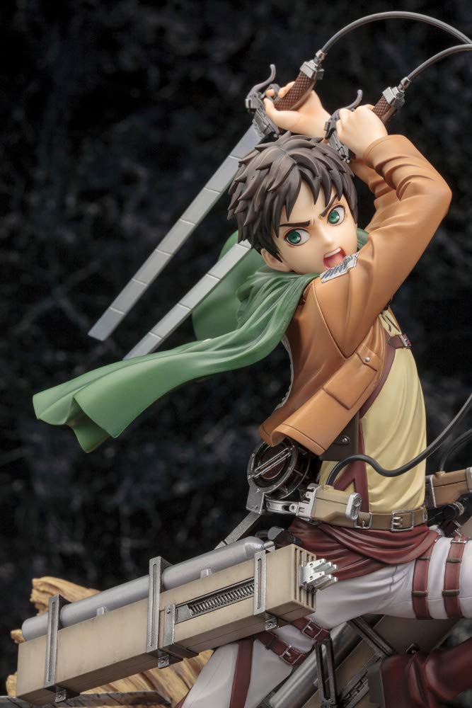 Kotobukiya Attack On Titan Artfx J Eren Jaeger 1/8 Scale PVC Complete Figure