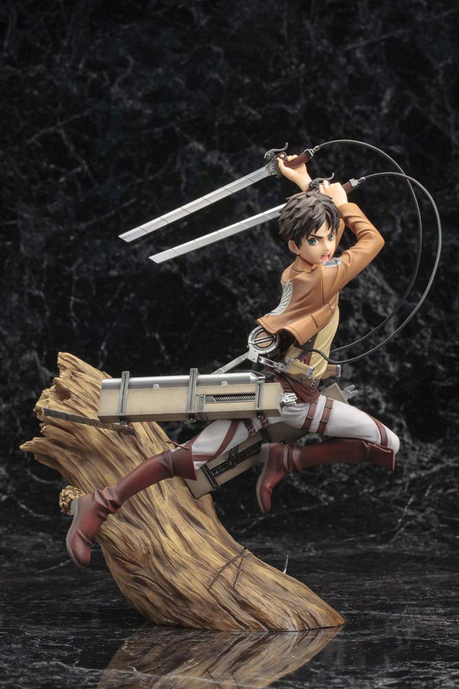 Kotobukiya Attack On Titan Artfx J Eren Jaeger 1/8 Scale PVC Complete Figure