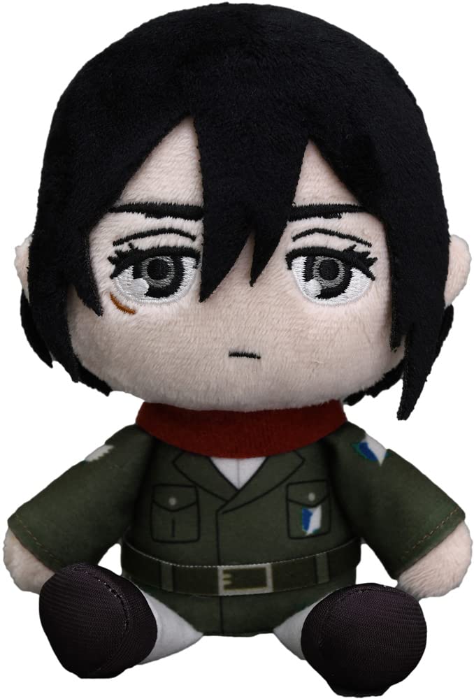 GOOD SMILE COMPANY Attack On Titan Mikasa Hand-Riding Stuffed Toy