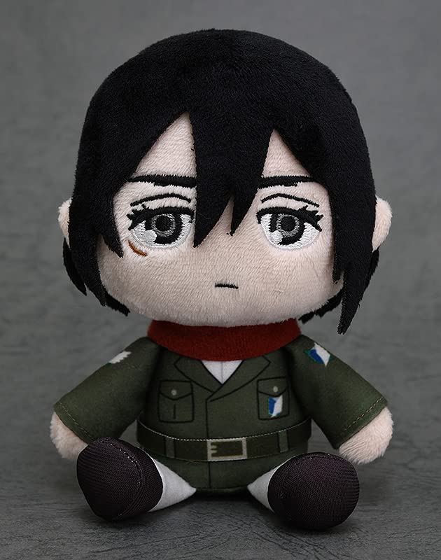 GOOD SMILE COMPANY Attack On Titan Mikasa Hand-Riding Stuffed Toy