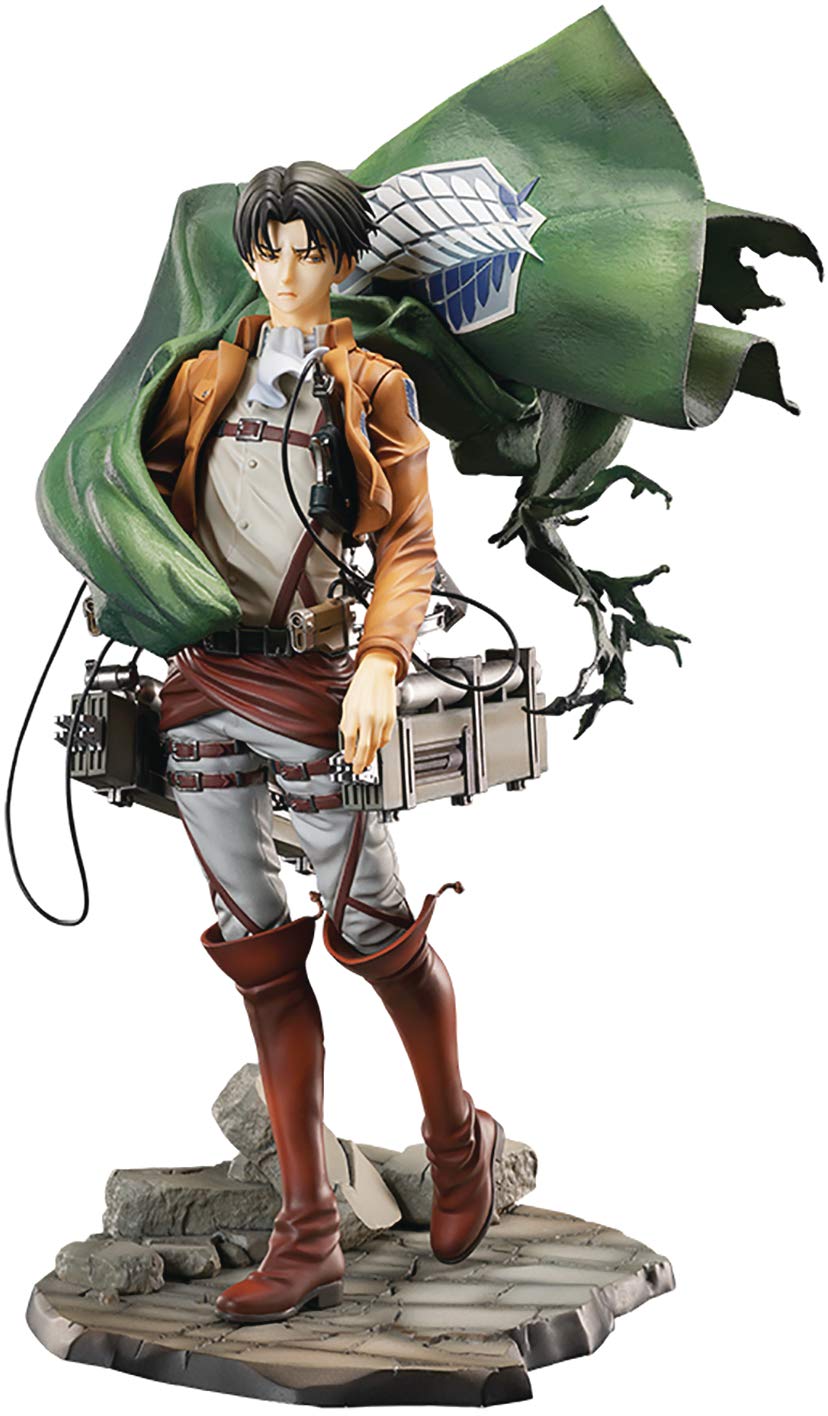 Hobbymax Attack On Titan Levi 1:7 Pvc & Abs Figure Japan