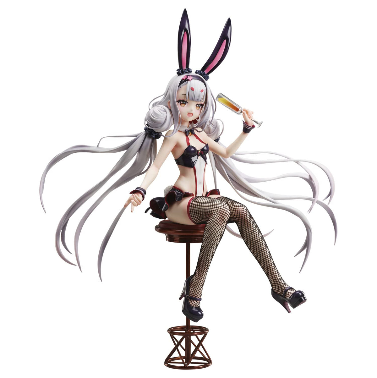 B-Style Azur Lane Shimakaze Fastest Bunny Invitation Letter 1/4 Scale Pvc Abs Pre-Painted Complete Figure White