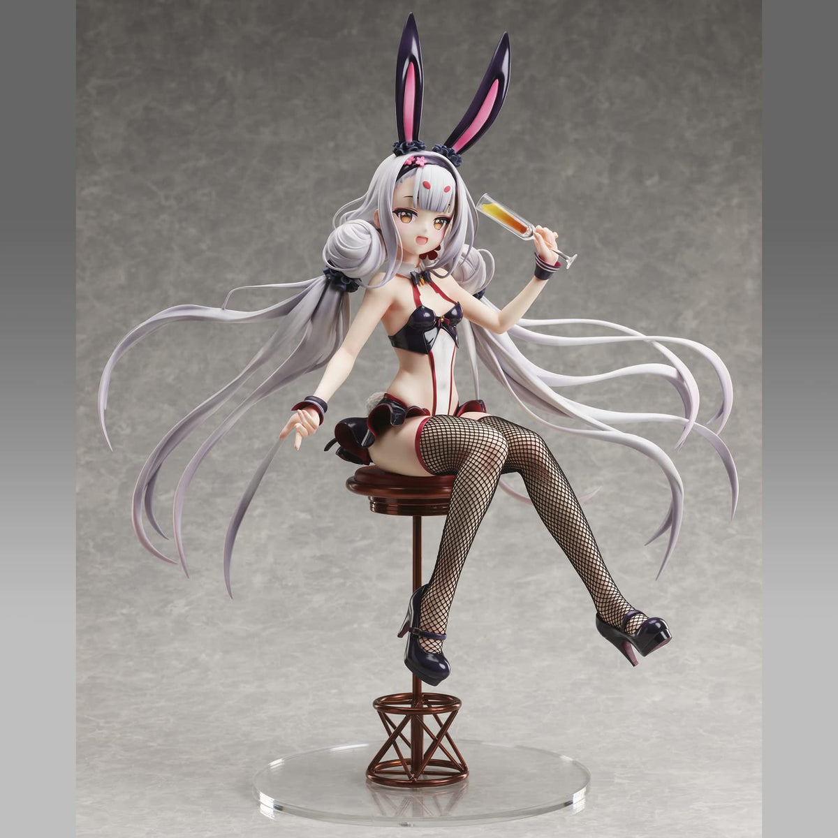 B-Style Azur Lane Shimakaze Fastest Bunny Invitation Letter 1/4 Scale Pvc Abs Pre-Painted Complete Figure White