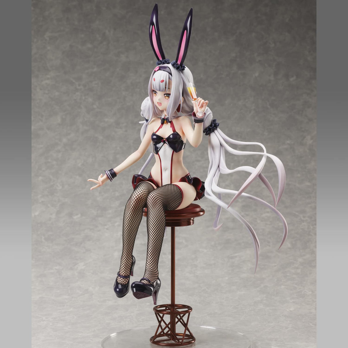 B-Style Azur Lane Shimakaze Fastest Bunny Invitation Letter 1/4 Scale Pvc Abs Pre-Painted Complete Figure White