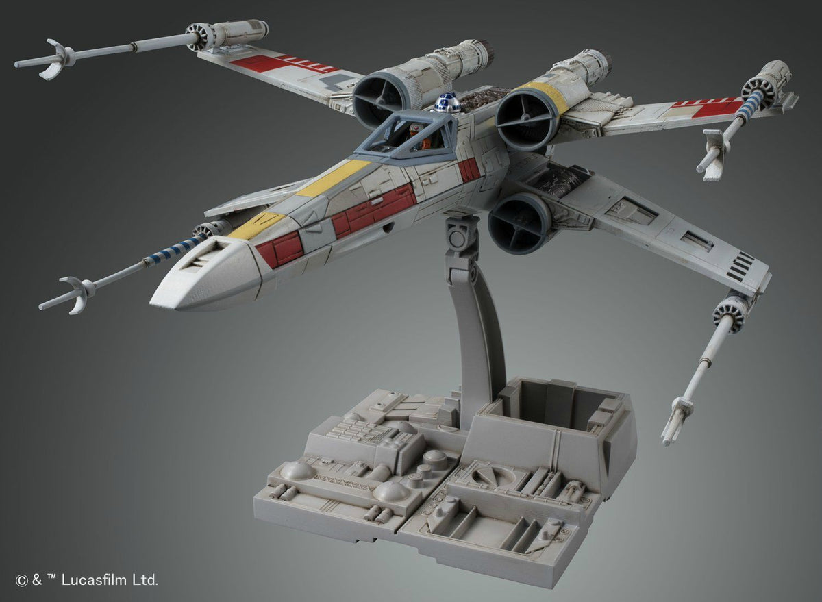 Bandai 1/72 X-wing Starfighter 2017 Ver Plastic Model Kit Star Wars