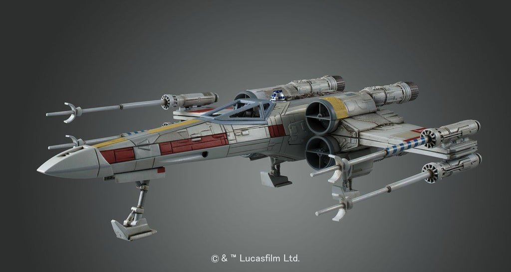 Bandai 1/72 X-wing Starfighter 2017 Ver Plastic Model Kit Star Wars
