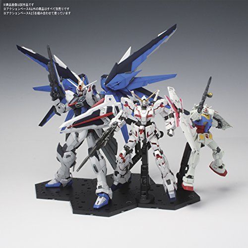 Bandai Action Base 4 Black Model Kit Display Stand