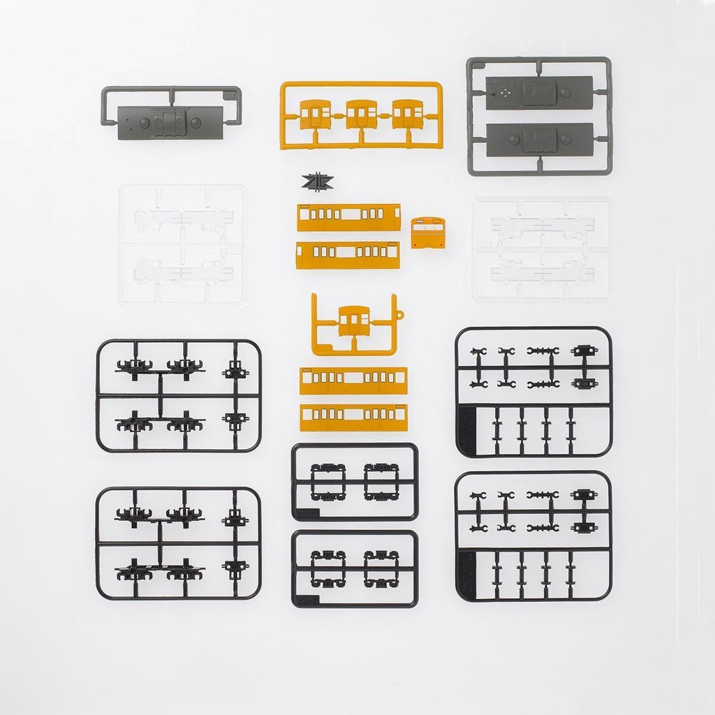 Bandai B Train Shorty Jnr 103 Series Canary Yellow Model Kit F/s